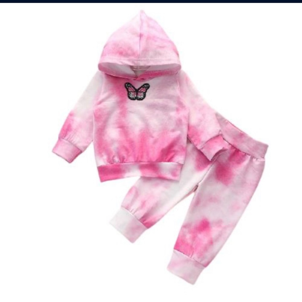 Baby tie dye set